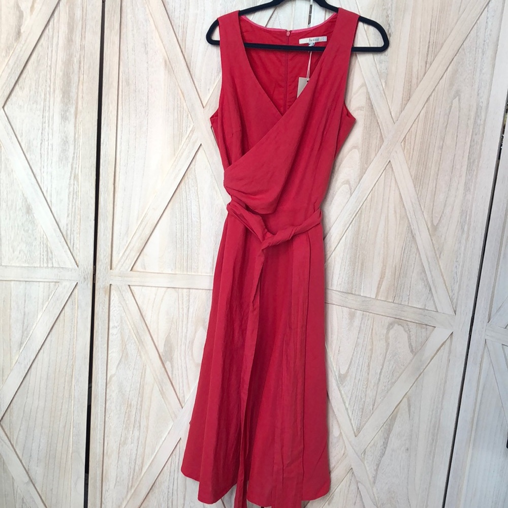 Boden Red Sleeveless Dress